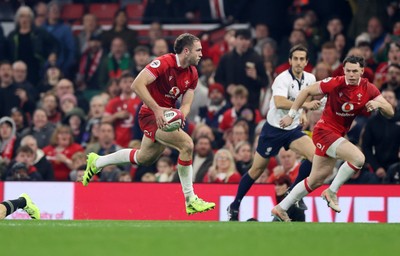 221125 - Wales v New Zealand All Blacks - Quilter Nations Series - Max Llewellyn of Wales 