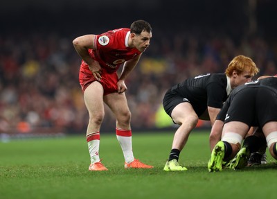 221125 - Wales v New Zealand All Blacks - Quilter Nations Series - Tomos Williams of Wales 