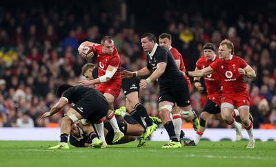 221125 - Wales v New Zealand All Blacks - Quilter Nations Series - Nick Tompkins of Wales 