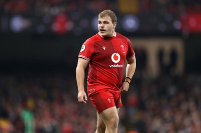 221125 - Wales v New Zealand All Blacks - Quilter Nations Series - Archie Griffin of Wales 