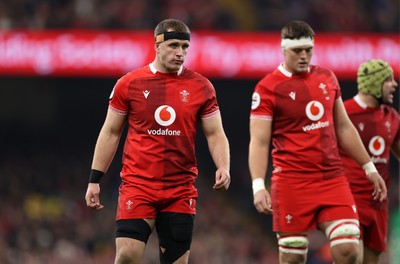 221125 - Wales v New Zealand All Blacks - Quilter Nations Series - Morgan Morse of Wales 