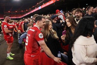 221125 - Wales v New Zealand All Blacks - Quilter Nations Series - Tomos Williams of Wales 