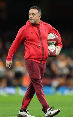 221125 - Wales v New Zealand, Quilter Nations Series - Wales attack coach Matt Sherratt