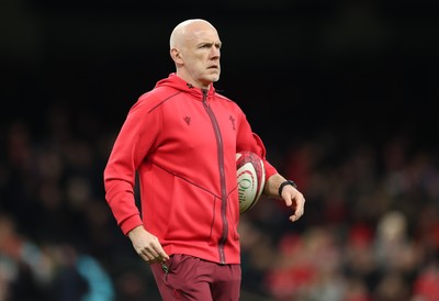 221125 - Wales v New Zealand, Quilter Nations Series - Wales head coach Steve Tandy