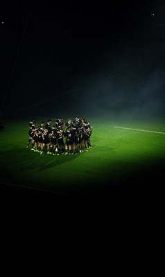 221125 - Wales v New Zealand, Quilter Nations Series - The New Zealand All Blacks perform the Haka