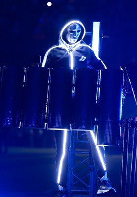 221125 - Wales v New Zealand, Quilter Nations Series -The Stickmen Project perform at half time