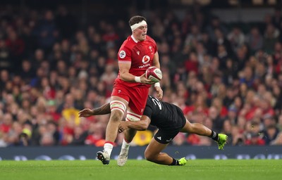 221125 - Wales v New Zealand, Quilter Nations Series - Freddie Thomas of Wales