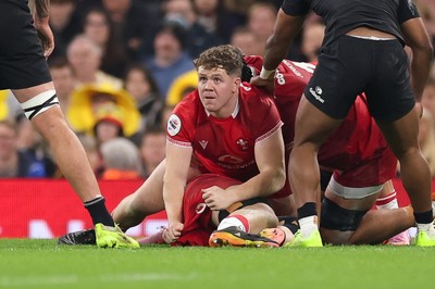 221125 - Wales v New Zealand, Quilter Nations Series - Brodie Coghlan of Wales