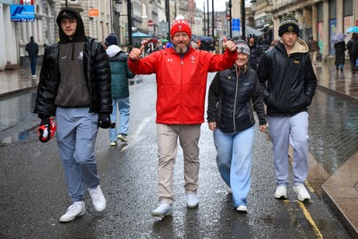 221125 - Wales v New Zealand - Quilter Nations Series - Wales fans before todays game