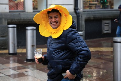 221125 - Wales v New Zealand - Quilter Nations Series - Wales fans before todays game