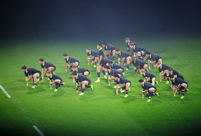 221125 - Wales v New Zealand - Quilter Nations Series - New Zealand players perform The Haka