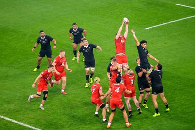221125 - Wales v New Zealand - Quilter Nations Series - Adam Beard of Wales