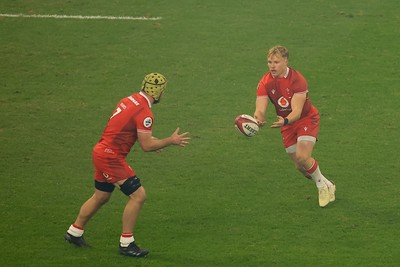 221125 - Wales v New Zealand - Quilter Nations Series - Blair Murray of Wales