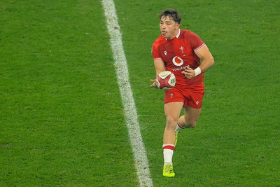 221125 - Wales v New Zealand - Quilter Nations Series - Dan Edwards of Wales