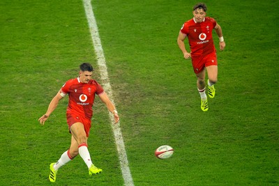 221125 - Wales v New Zealand - Quilter Nations Series - Joe Hawkins of Wales