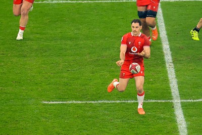 221125 - Wales v New Zealand - Quilter Nations Series - Tomos Williams of Wales