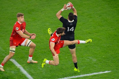 221125 - Wales v New Zealand - Quilter Nations Series - Will Jordan of New Zealand  