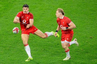 221125 - Wales v New Zealand - Quilter Nations Series - Joe Hawkins of Wales