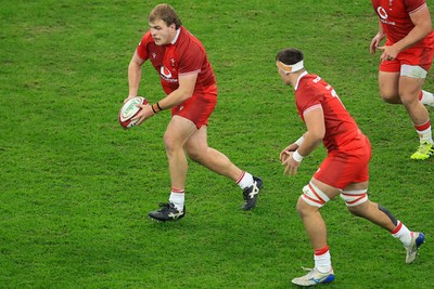 221125 - Wales v New Zealand - Quilter Nations Series - Archie Griffin of Wales