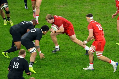 221125 - Wales v New Zealand - Quilter Nations Series - Archie Griffin of Wales