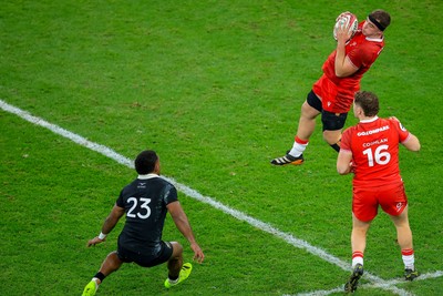 221125 - Wales v New Zealand - Quilter Nations Series - Morgan Morse of Wales 