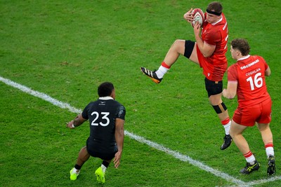 221125 - Wales v New Zealand - Quilter Nations Series - Morgan Morse of Wales 