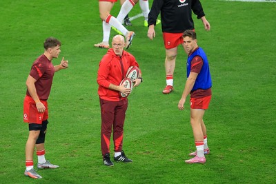 221125 - Wales v New Zealand - Quilter Nations Series - Wales Head Coach Steve Tandy