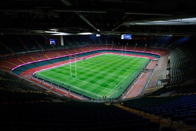 221125 - Wales v New Zealand - Quilter Nations Series - General view inside Principality Stadium before the match