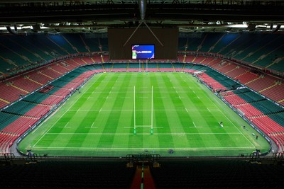 221125 - Wales v New Zealand - Quilter Nations Series - General view inside Principality Stadium before the match