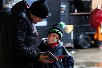 221125 - Wales v New Zealand - Quilter Nations Series - Wales fans in the Fanzone