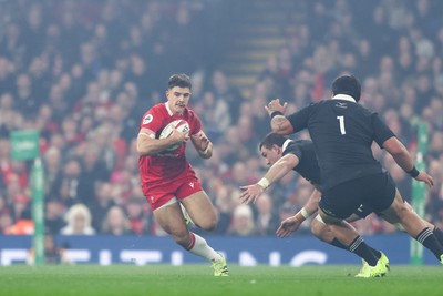 221125 - Wales v New Zealand - Quilter Nations Series - Joe Hawkins of Wales
