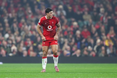 221125 - Wales v New Zealand - Quilter Nations Series - Louis Rees-Zammit of Wales