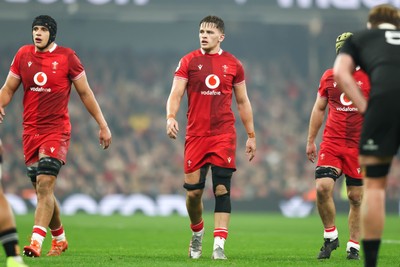 221125 - Wales v New Zealand - Quilter Nations Series - Alex Mann of Wales