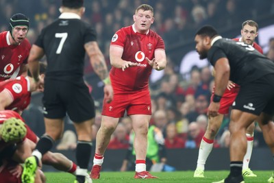 221125 - Wales v New Zealand - Quilter Nations Series - Rhys Carre of Wales
