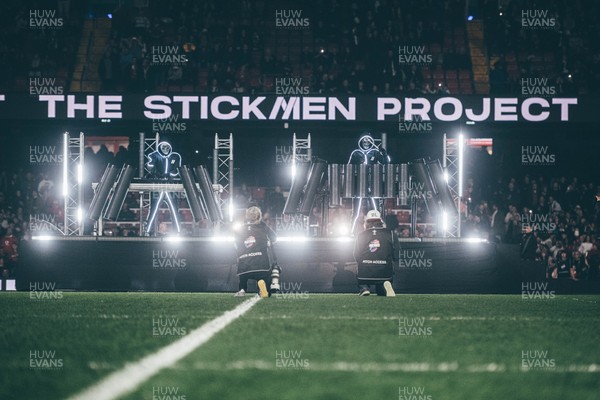 221125 - Wales v New Zealand - Quilter Nations Series - Half Time Stickmen Project Show 