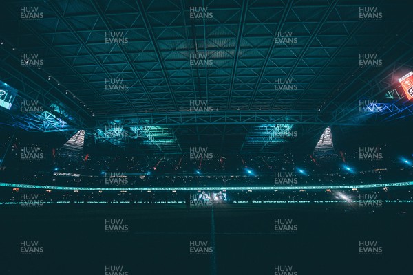 221125 - Wales v New Zealand - Quilter Nations Series - Half Time Stickmen Project Show 