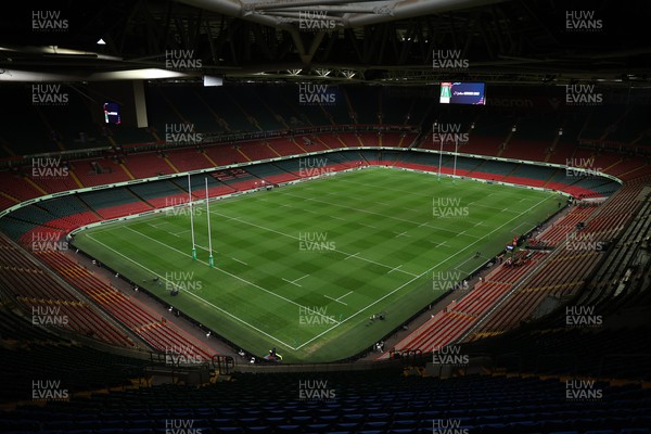221125 - Wales v New Zealand - Quilter Nations Series - General View of the stadium before the game