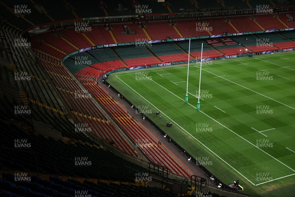 221125 - Wales v New Zealand - Quilter Nations Series - General View of the stadium before the game