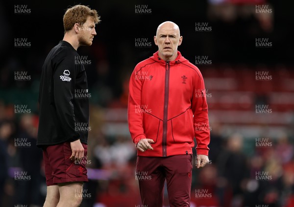221125 - Wales v New Zealand All Blacks - Quilter Nations Series - Wales Head Coach Steve Tandy 