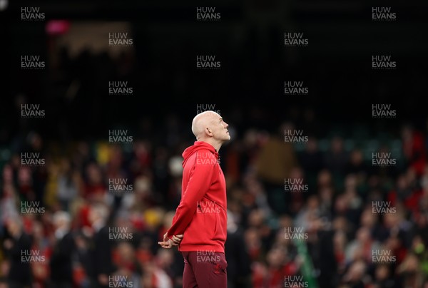 221125 - Wales v New Zealand All Blacks - Quilter Nations Series - Wales Head Coach Steve Tandy 