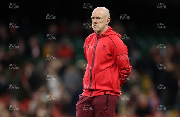 221125 - Wales v New Zealand All Blacks - Quilter Nations Series - Wales Head Coach Steve Tandy 