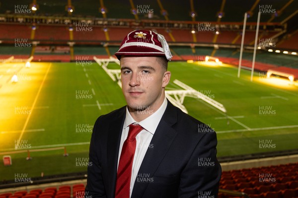 221125 - Wales v New Zealand All Blacks - Quilter Nations Series - New Cap Morgan Morse of Wales 