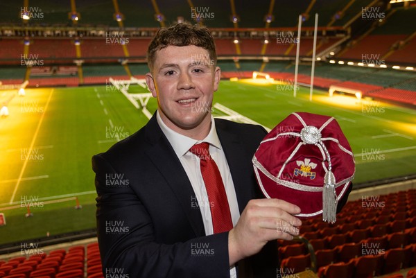 221125 - Wales v New Zealand All Blacks - Quilter Nations Series - New cap Brodie Coghlan of Wales 