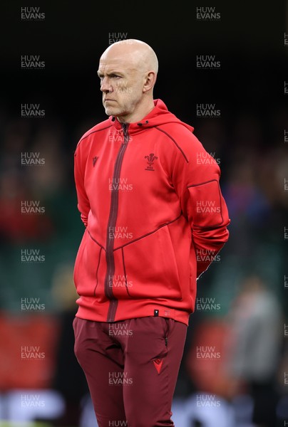 221125 - Wales v New Zealand All Blacks - Quilter Nations Series - Wales Head Coach Steve Tandy 