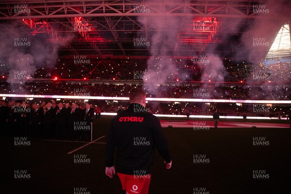 221125 - Wales v New Zealand All Blacks - Quilter Nations Series - Rhys Carre of Wales 