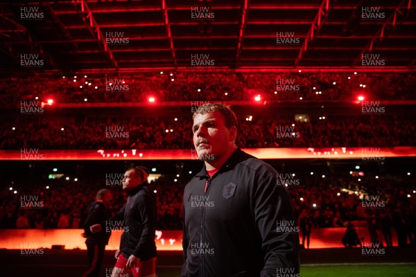 221125 - Wales v New Zealand All Blacks - Quilter Nations Series - Archie Griffin of Wales 