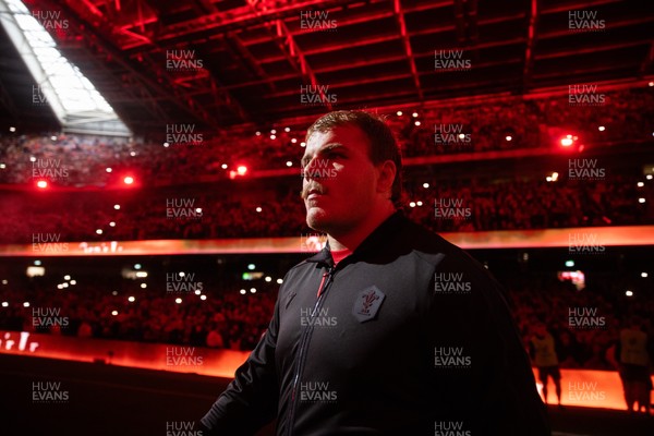 221125 - Wales v New Zealand All Blacks - Quilter Nations Series - Archie Griffin of Wales 