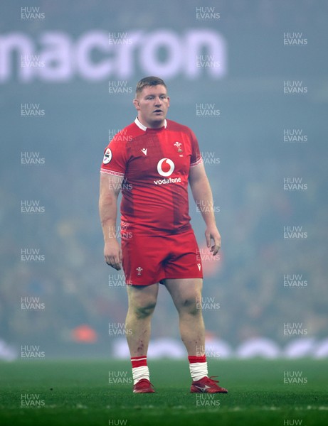 221125 - Wales v New Zealand All Blacks - Quilter Nations Series - Rhys Carre of Wales 