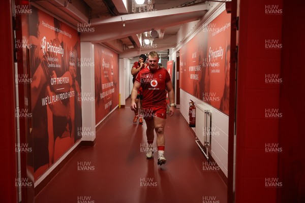 221125 - Wales v New Zealand All Blacks - Quilter Nations Series - Dewi Lake of Wales 