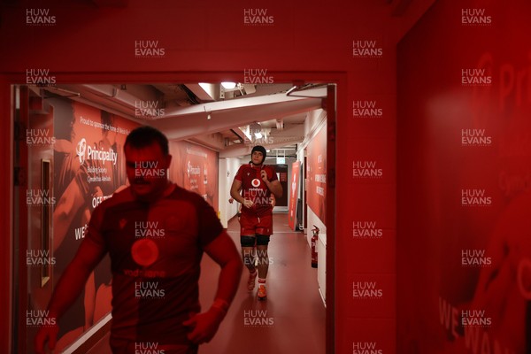 221125 - Wales v New Zealand All Blacks - Quilter Nations Series - Dafydd Jenkins of Wales 
